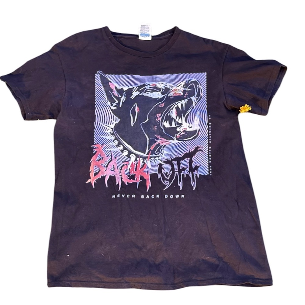 Delta Black and Pink Short Sleeve Graphic Tee